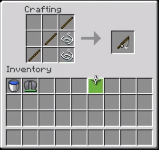 How To Make A Fishing Rod In Minecraft