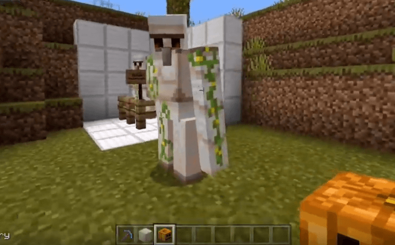 How To Make An Iron Golem In Minecraft
