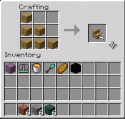 How To Make Stairs In Minecraft