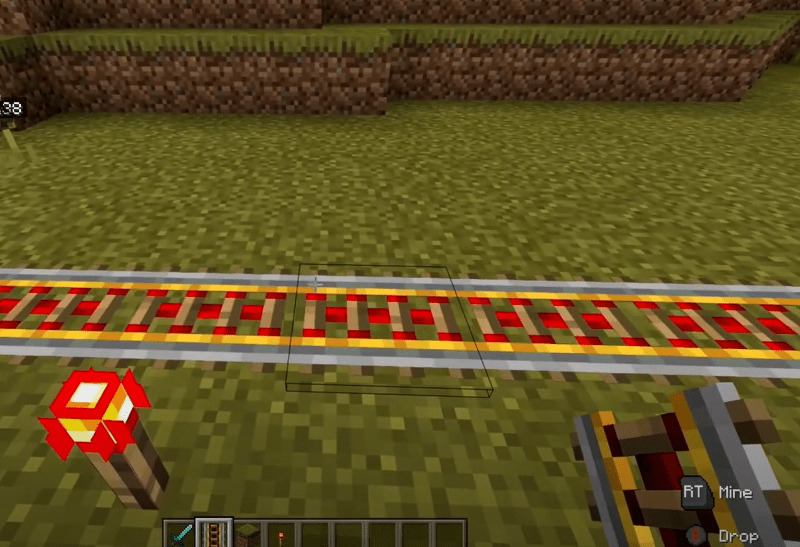 How To Make Powered Rails In Minecraft