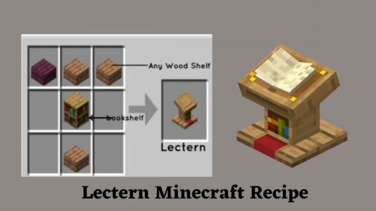 How to Make a Lectern in Minecraft