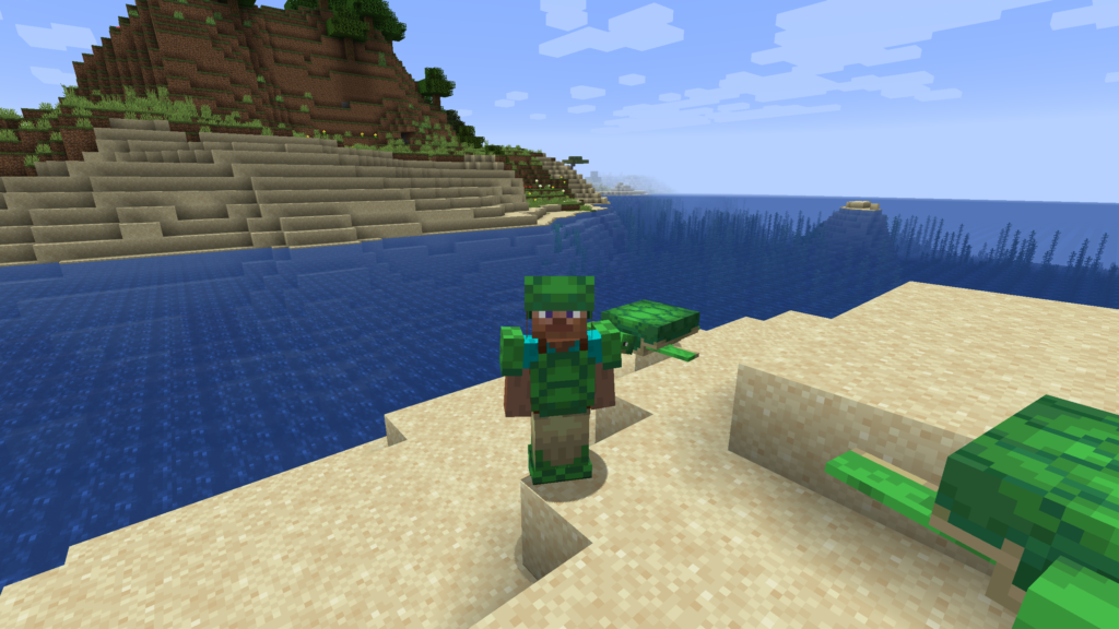 how-to-get-a-turtle-helmet-in-minecraft